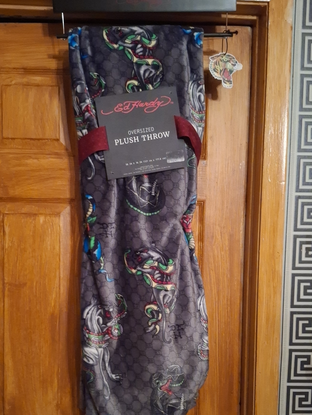 Ed Hardy Throw Blanket